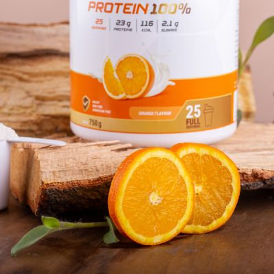 Whey protein (beljakovine) Oranžna